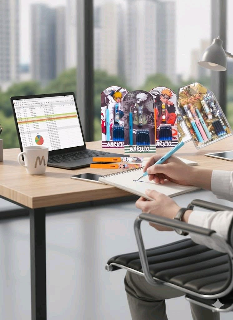 Naruto themed pen