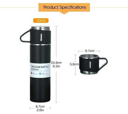 Vacuum Flask 3 Cup Set