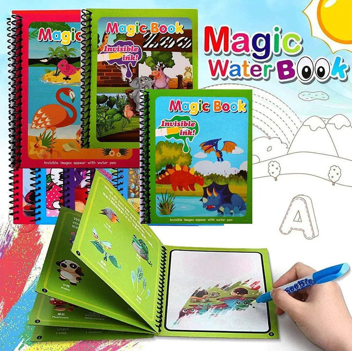 Magic Water Painting Book