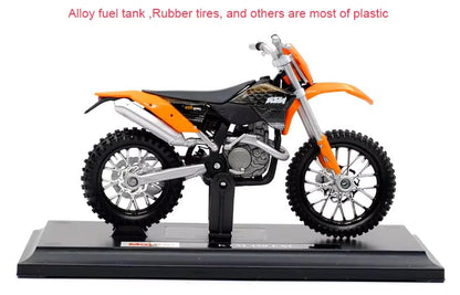 Orange KTM Dirt Bike