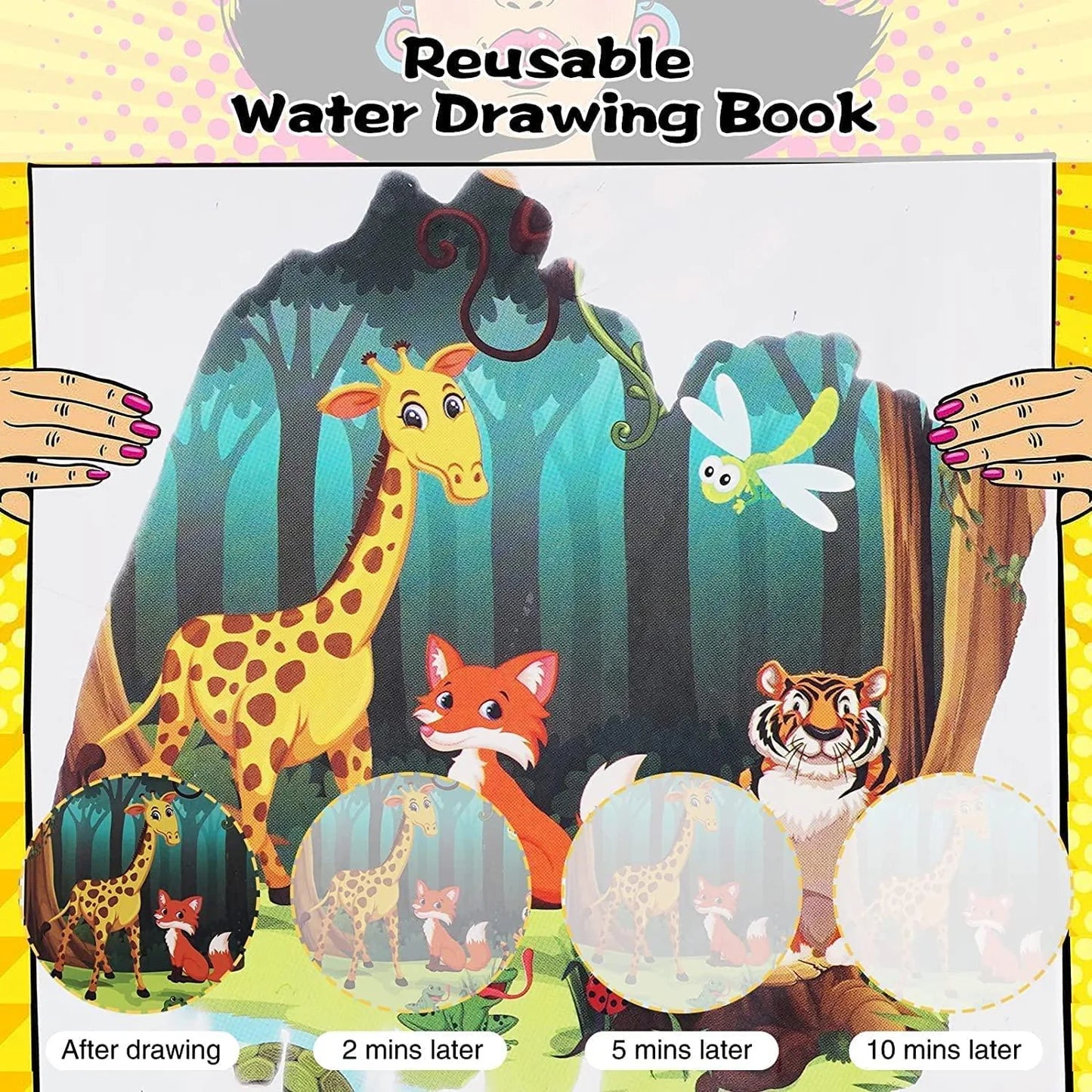 Magic Water Painting Book