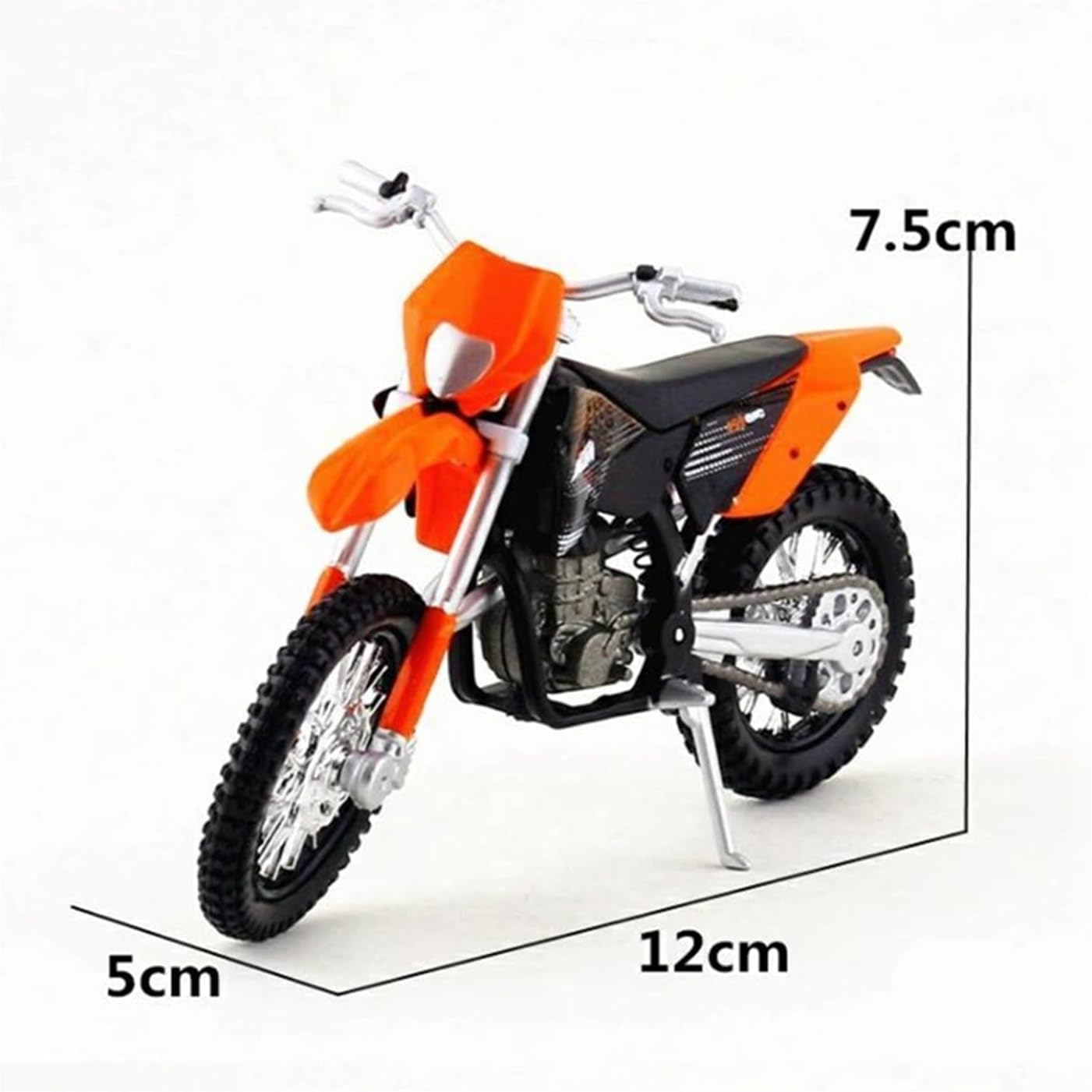 Orange KTM Dirt Bike