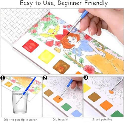 Water Coloring Book