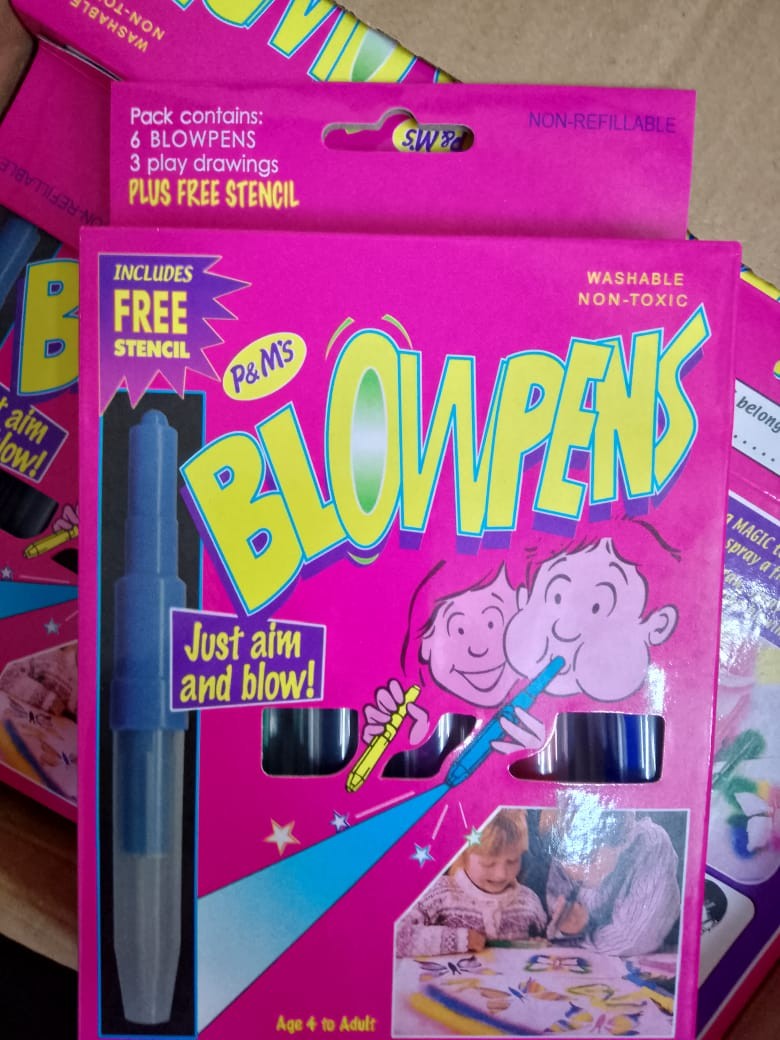 6 pcs Blow Pens