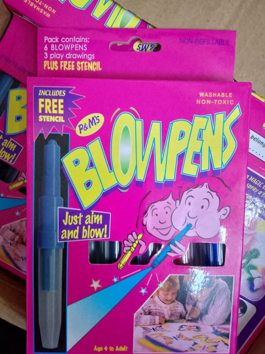 6 pcs Blow Pens