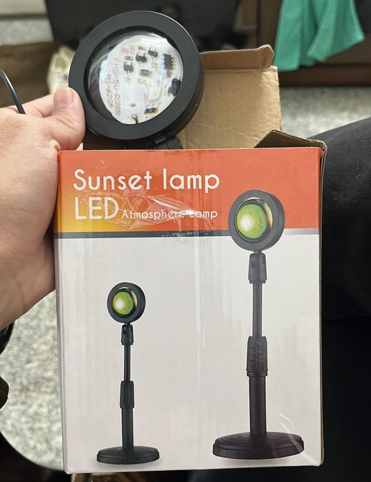 Sunset LED Lamp with remote