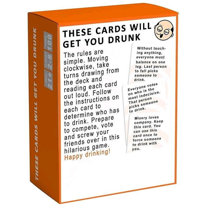 These Cards Will Get You Drunk Card Game