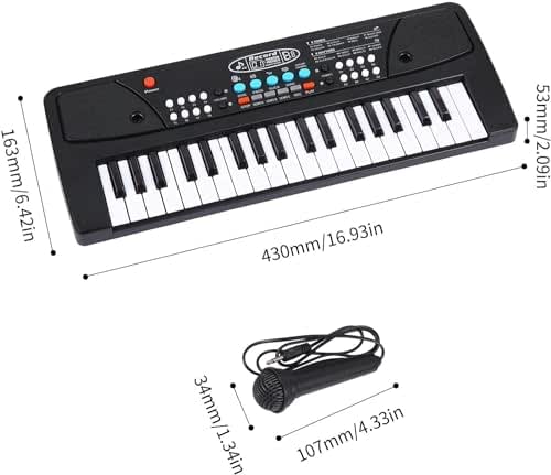 GY430A1 black colour 37 keys Piano