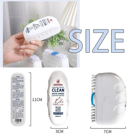 Shoe cleaning brush