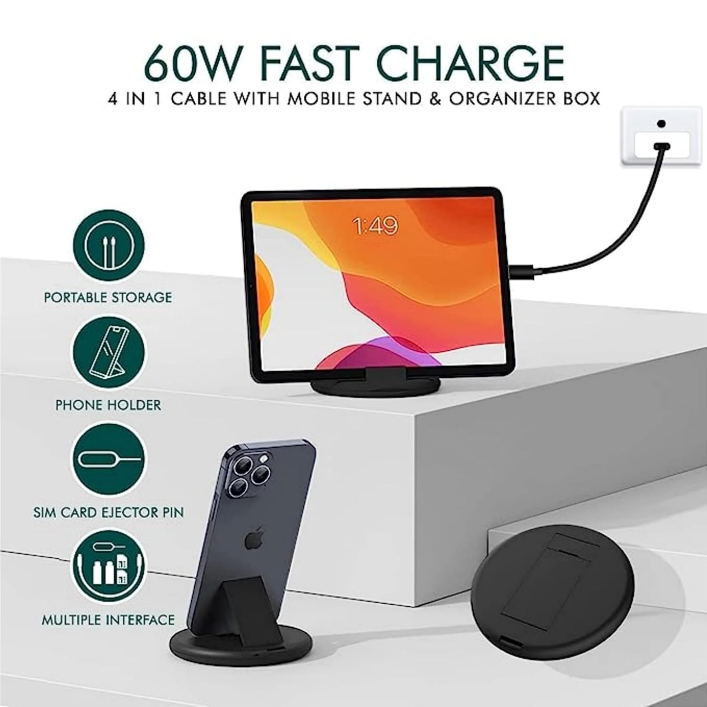 All in 1 data cable set