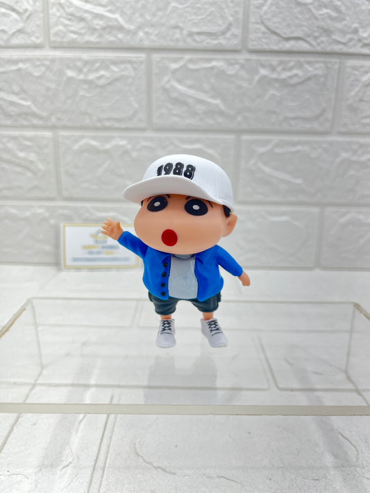 Blue Shirt Shin-chan Figurine
