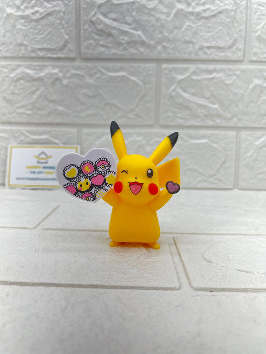 Pikachu Loves You Pokemon Figurine