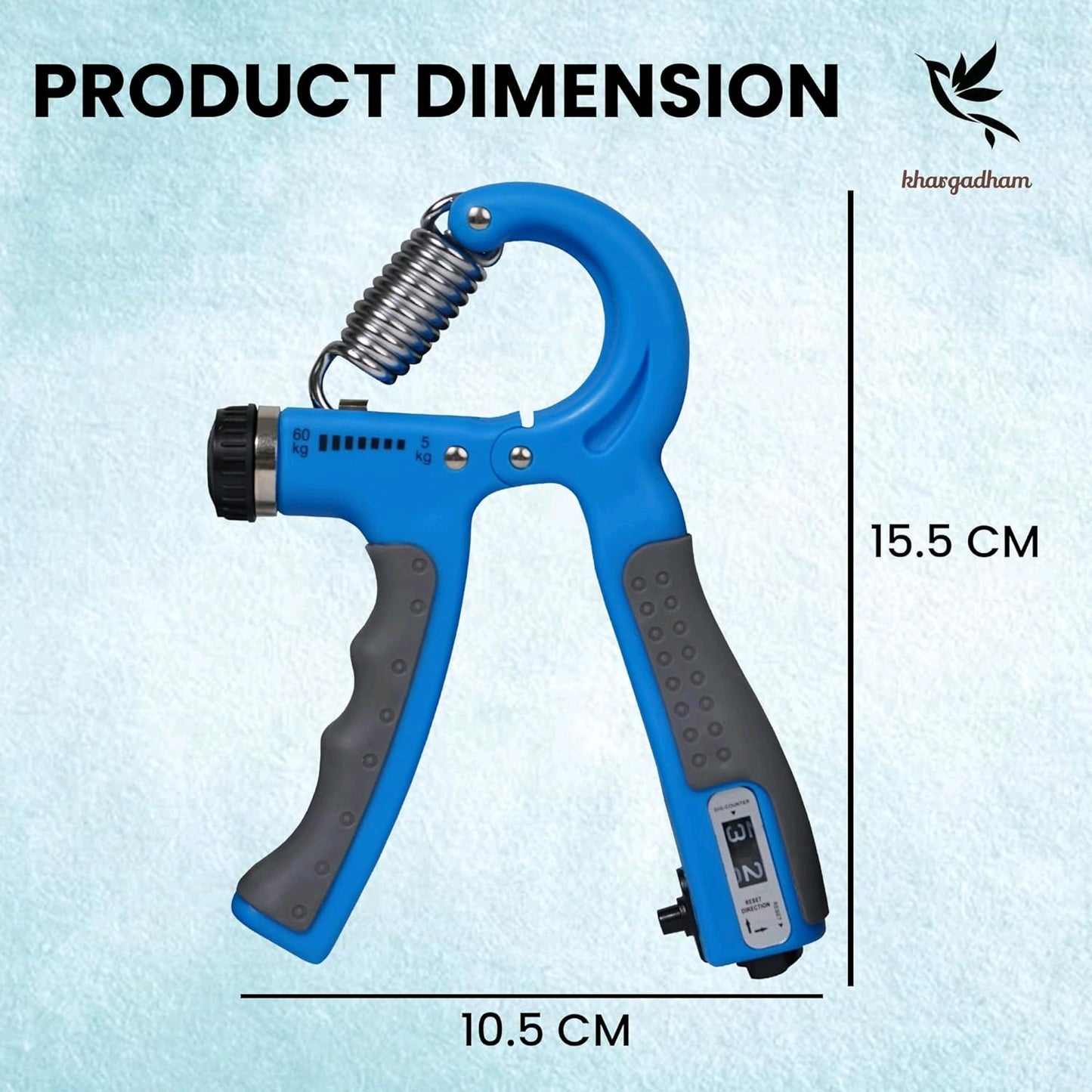 Digital hand grip