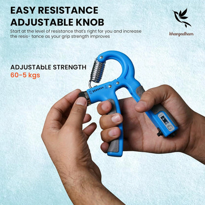 Digital hand grip
