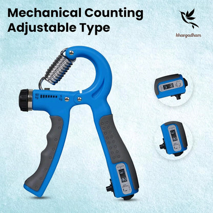 Digital hand grip