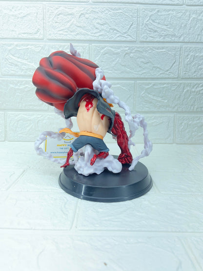 one piece gear 4 figure 22cm Red-Colored Four Gear Luffy One Piece Figure – Happy Homes