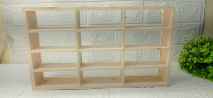 Wooden hot wheels organizer(without light)