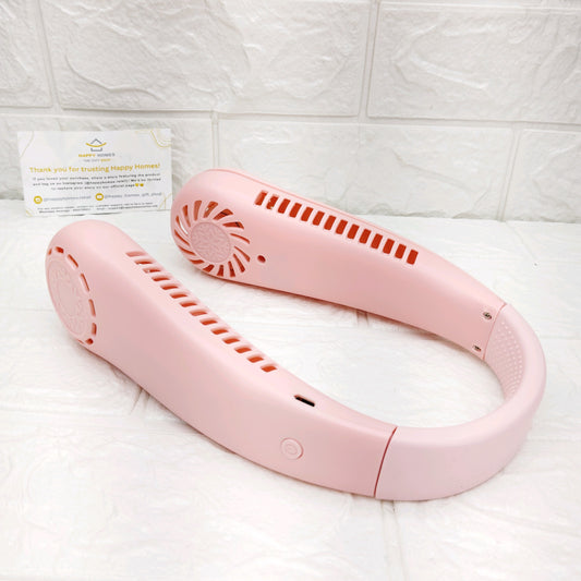 Neck cooling fan
