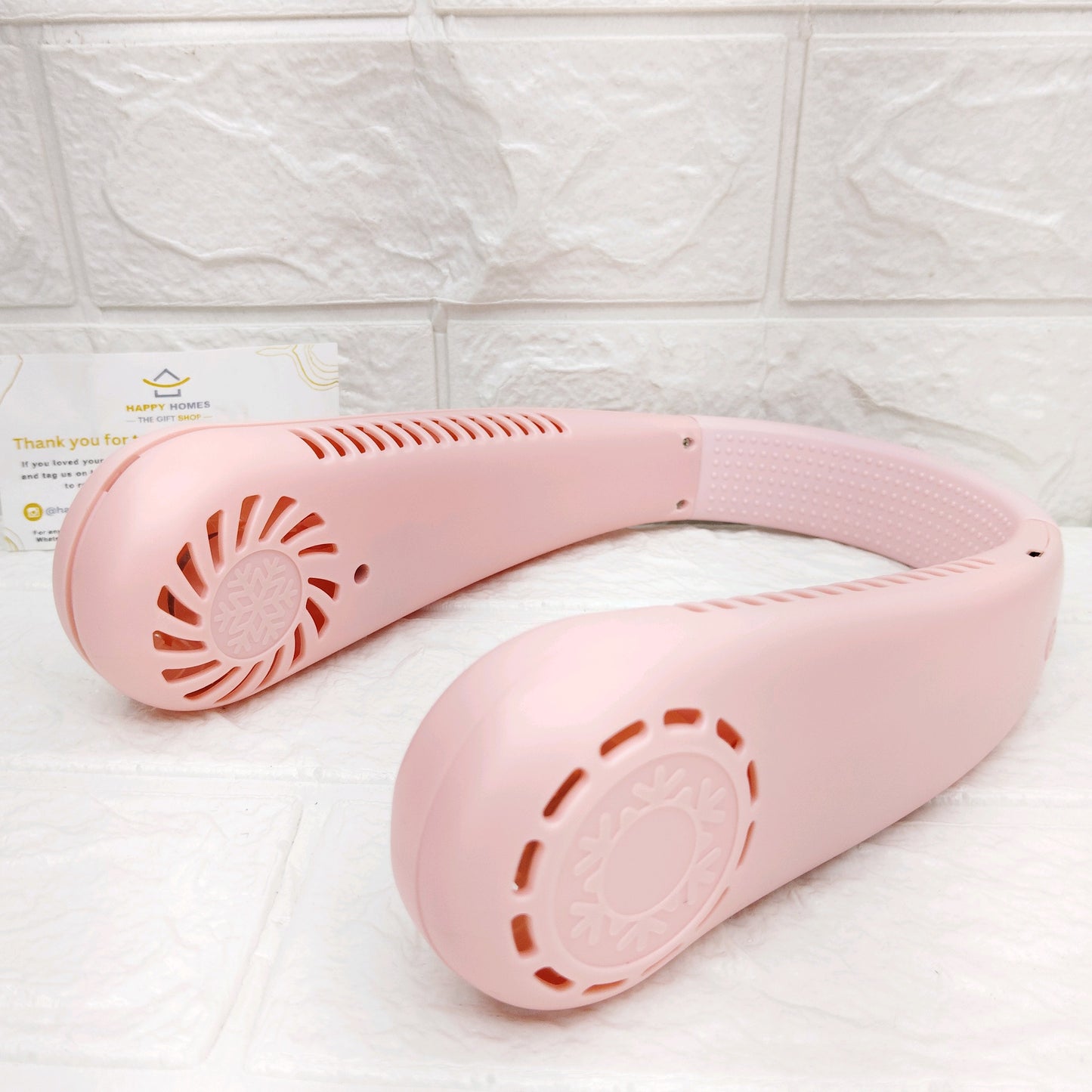 Neck cooling fan