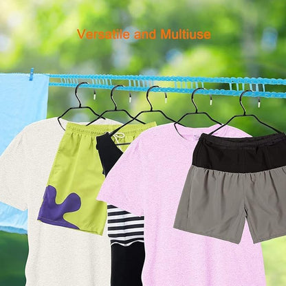 windproof anti slip clothes drying nylon rope
