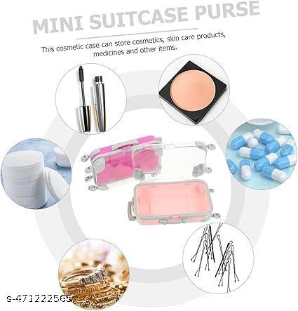 Mini eyelash luggage suitcase