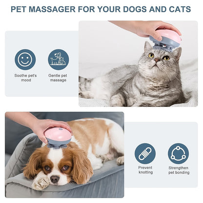 Electric scalp massager