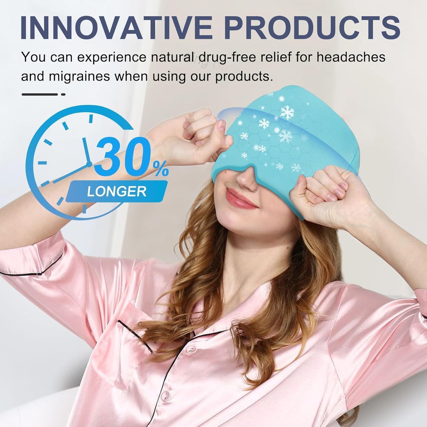 Migraine relief cap