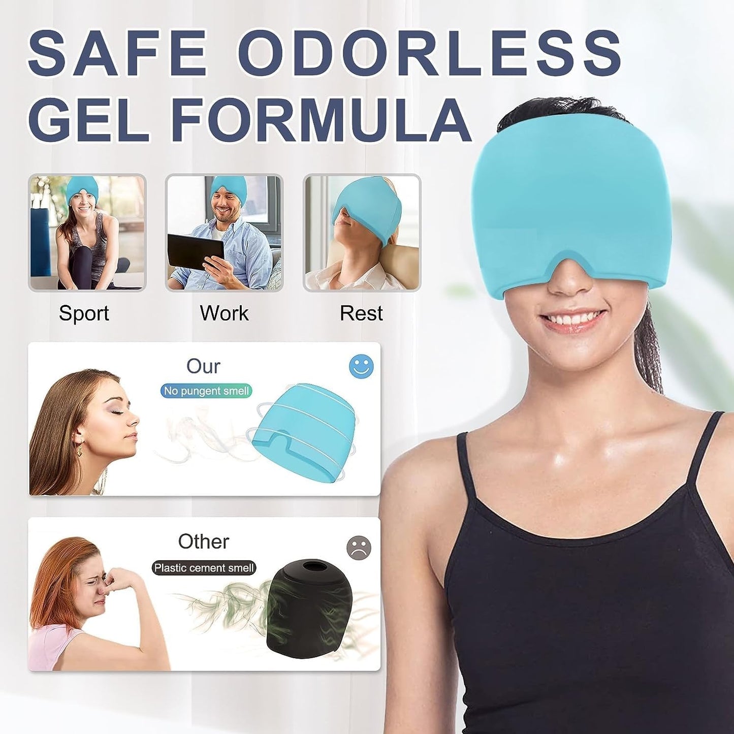 Migraine relief cap