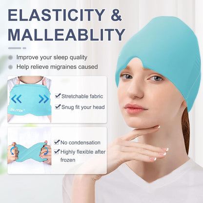 Migraine relief cap
