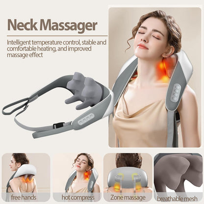 Neck and shoulders massager