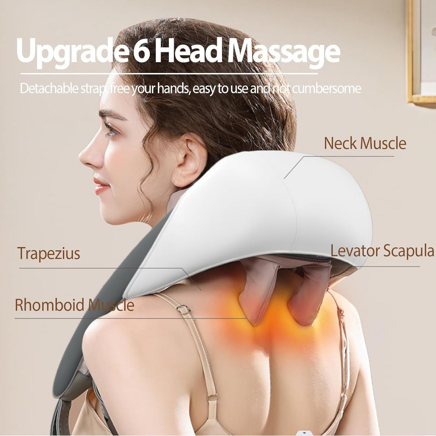 Neck and shoulders massager