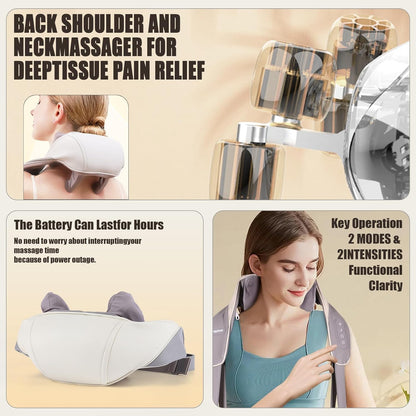 Neck and shoulders massager