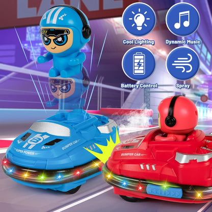 Gokart remote control collision car
