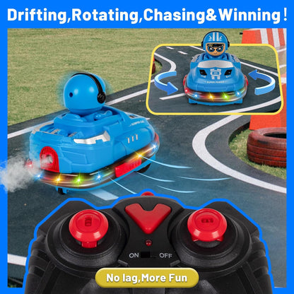 Gokart remote control collision car