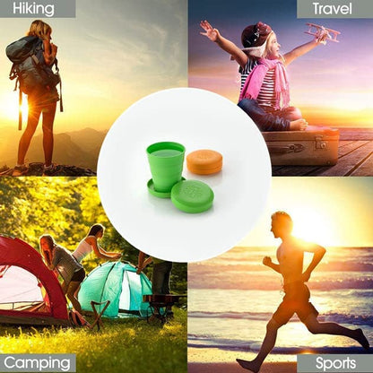 200ml silicon foldable cup