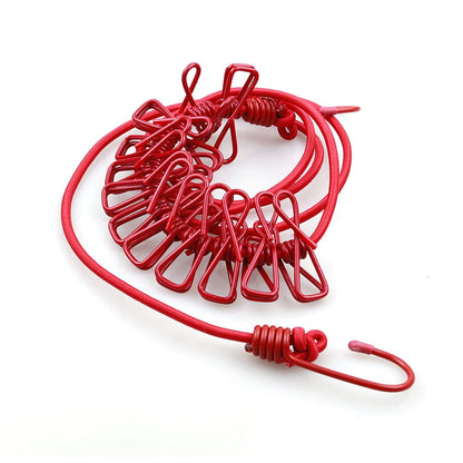 2 in 1 drying rope