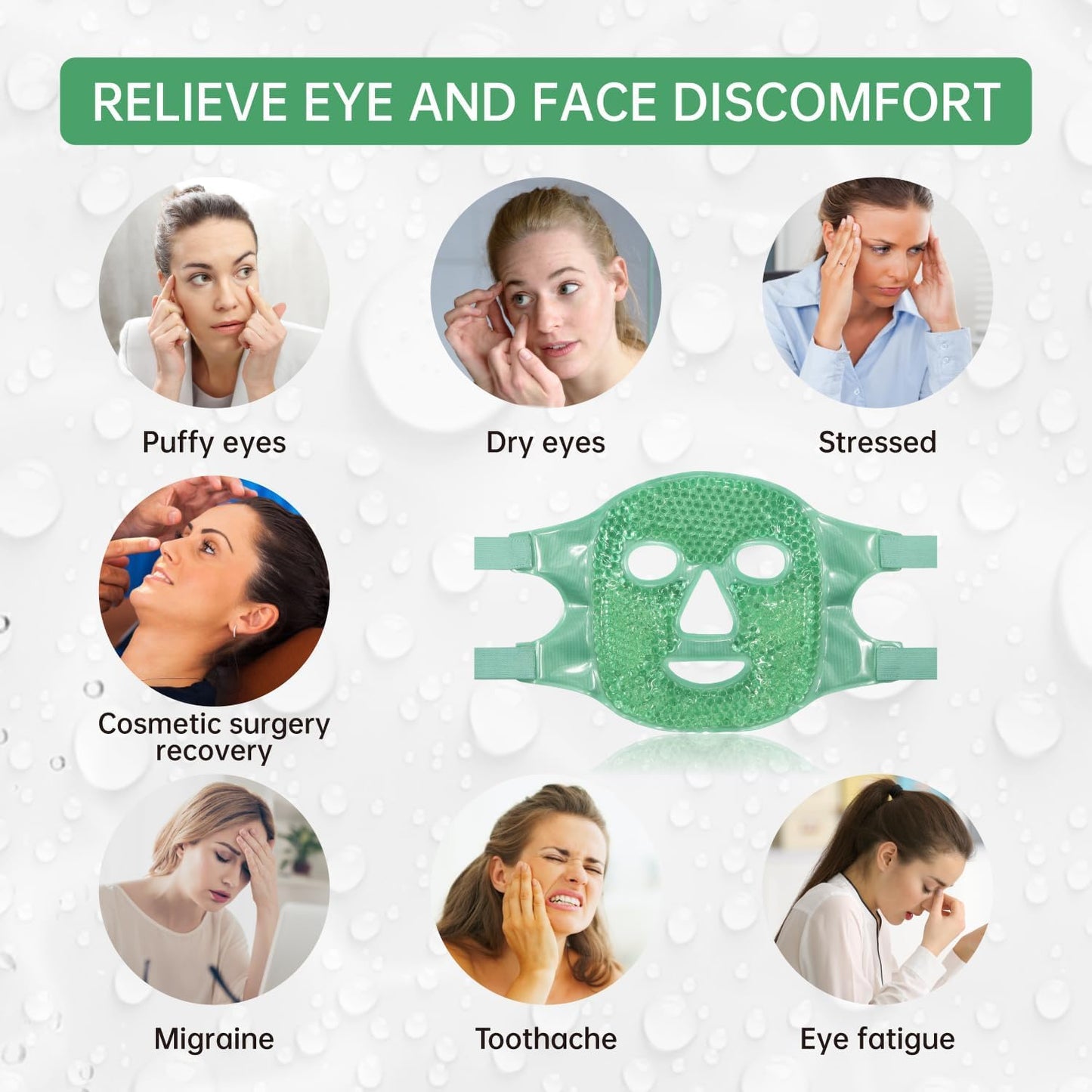 Face slimming gel mask