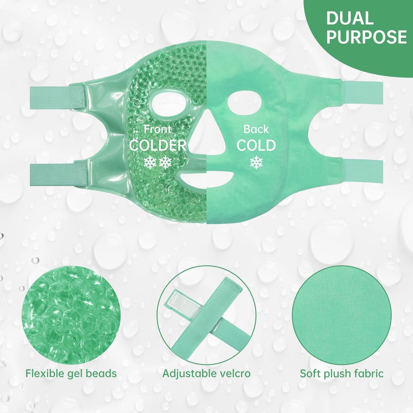 Face slimming gel mask