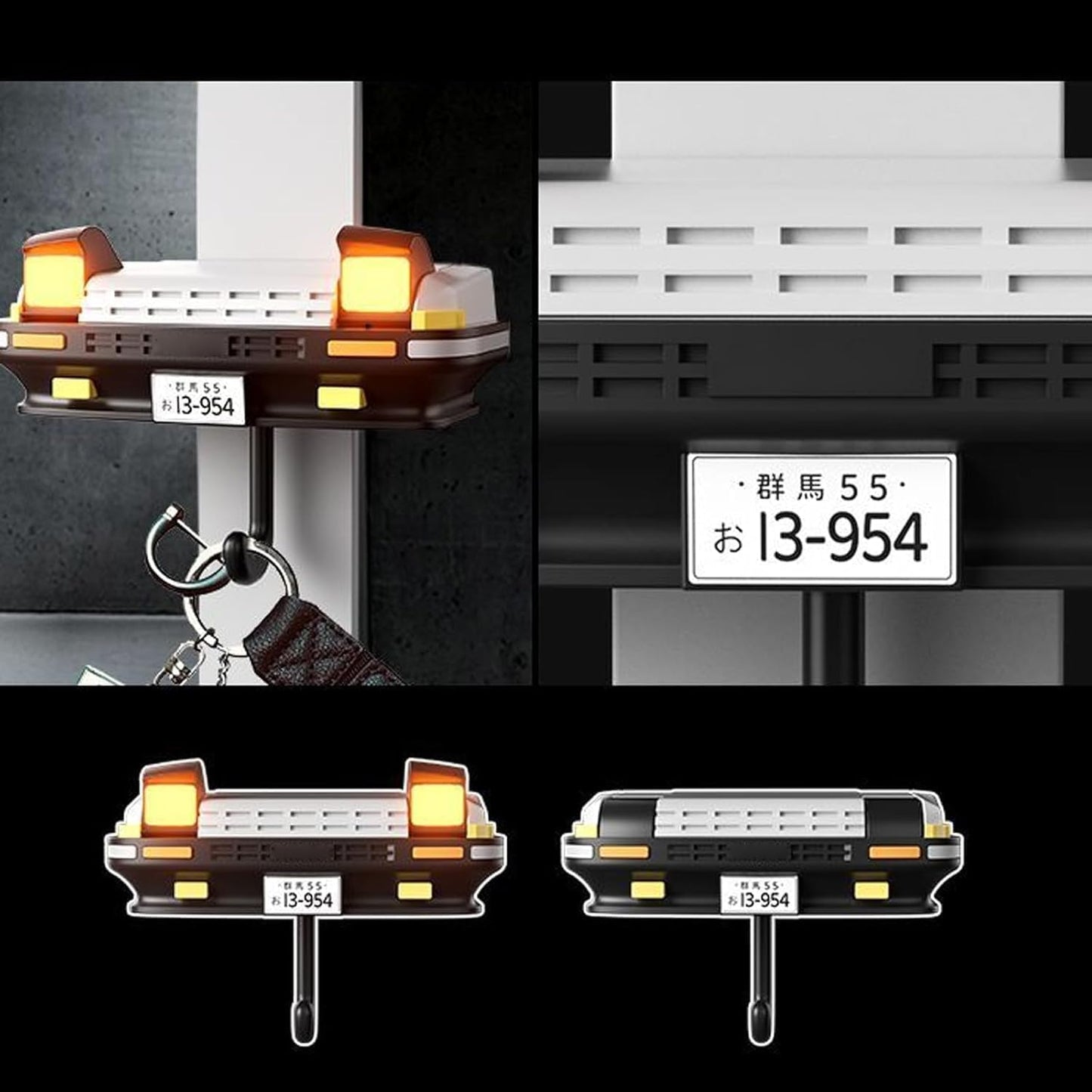 RX-7 FD LED Wall Key Holder