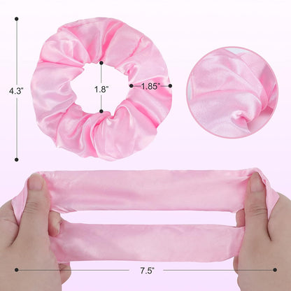 LED Hair Scrunchies Light Up Elastic Bands
