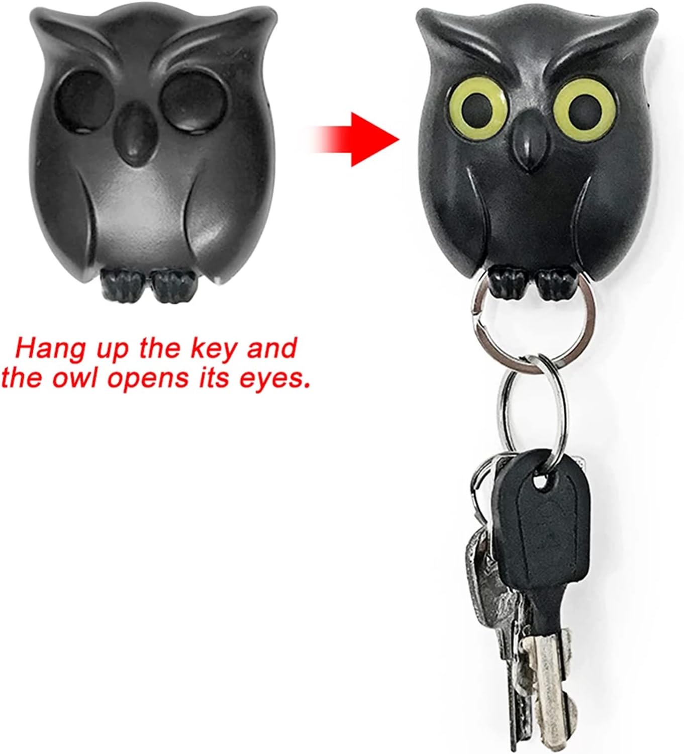 Night owl key holder