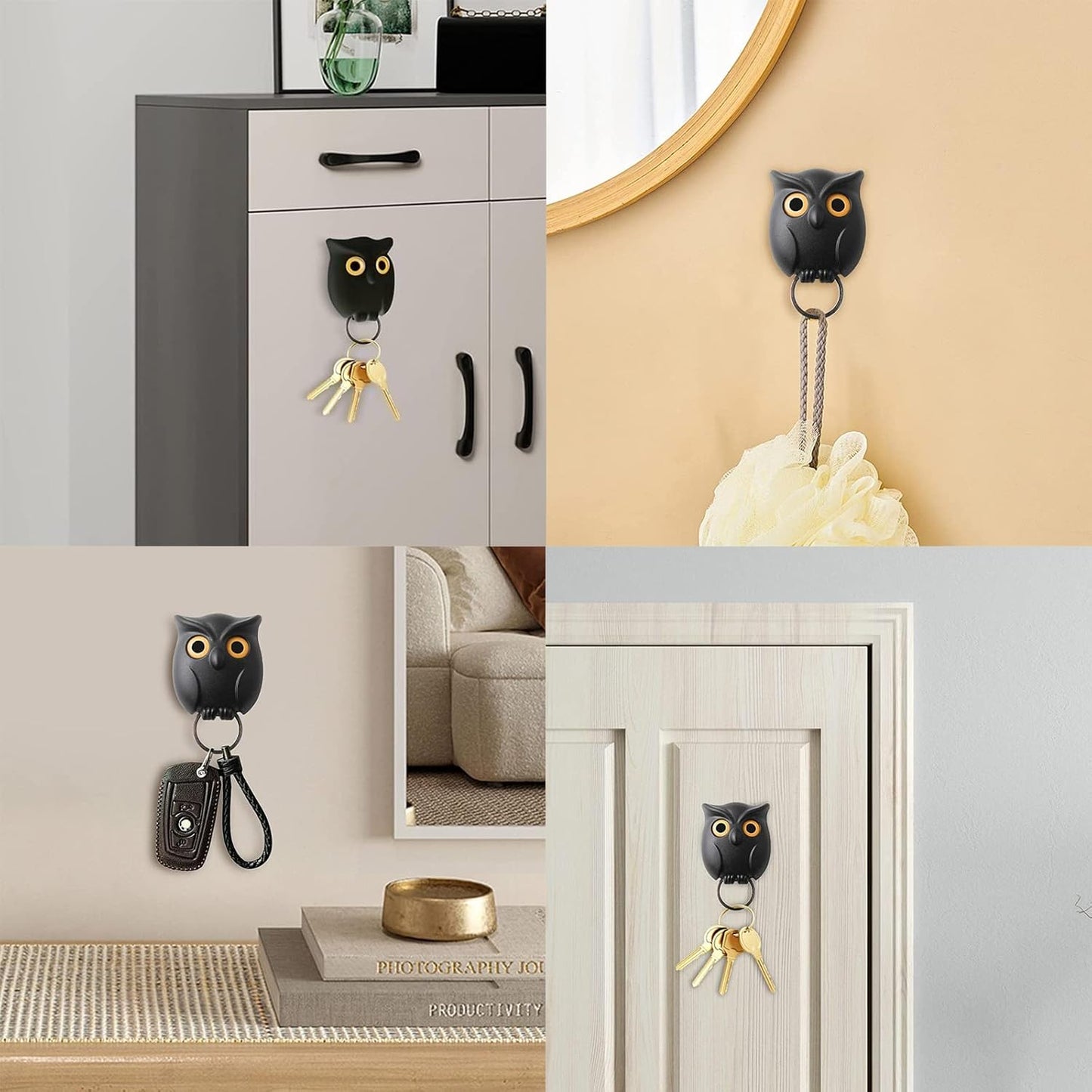 Night owl key holder