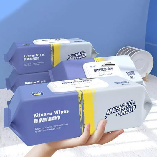 Kitchen cleaning wipes