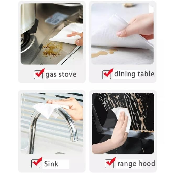 Kitchen cleaning wipes