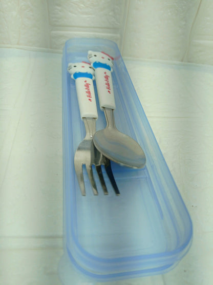 Hello kitty kids spoon set