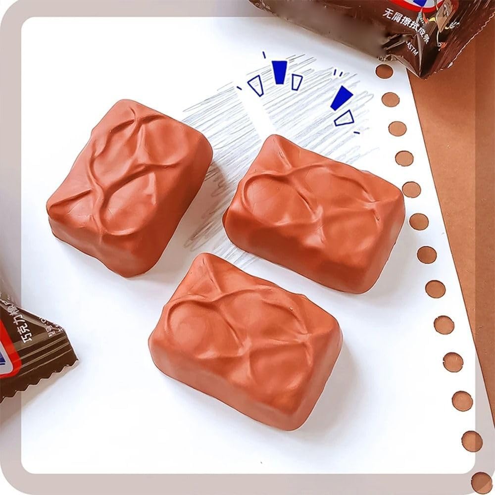 Snickers Eraser Chocolate Design