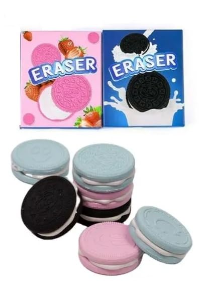 Oreo Eraser Biscuit Design