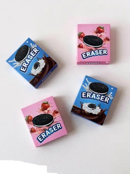Oreo Eraser Biscuit Design