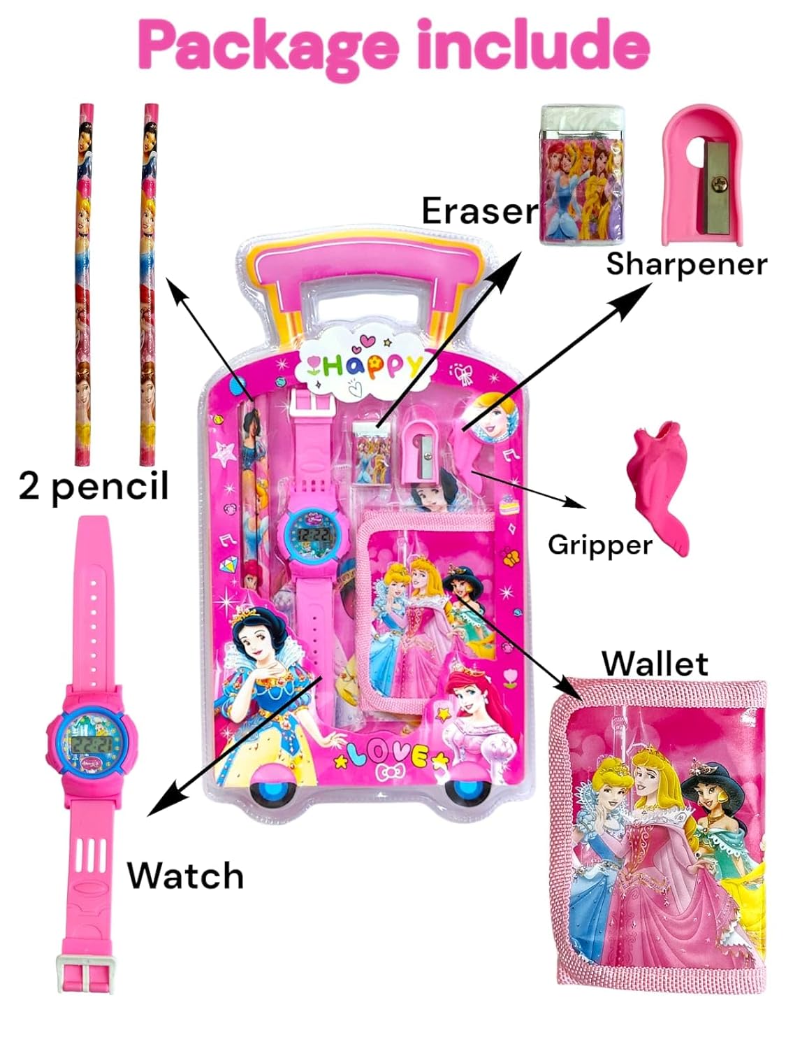 7 in 1 Happy Stationery Gift Set