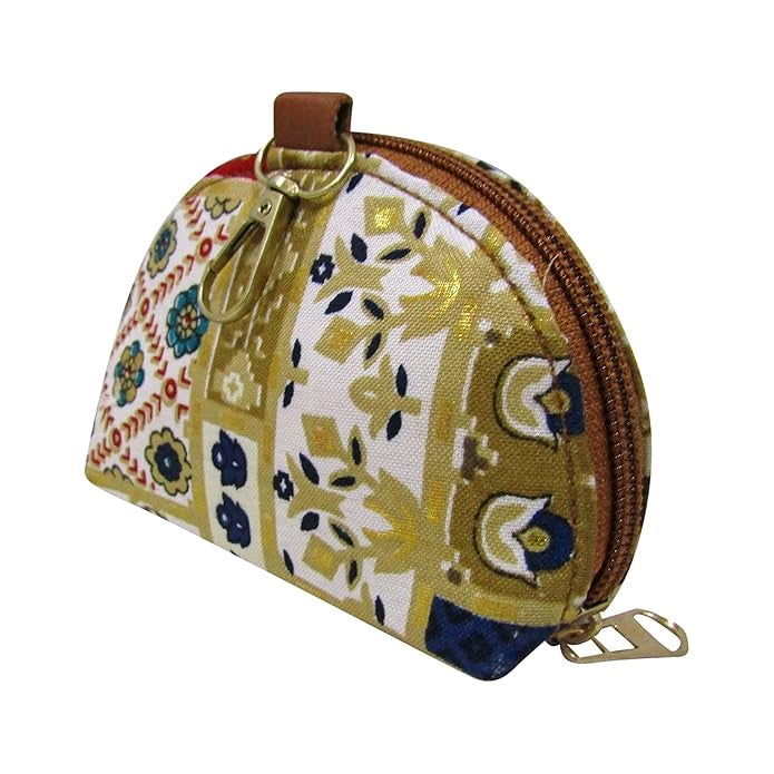 Smooth zipper coin pouch